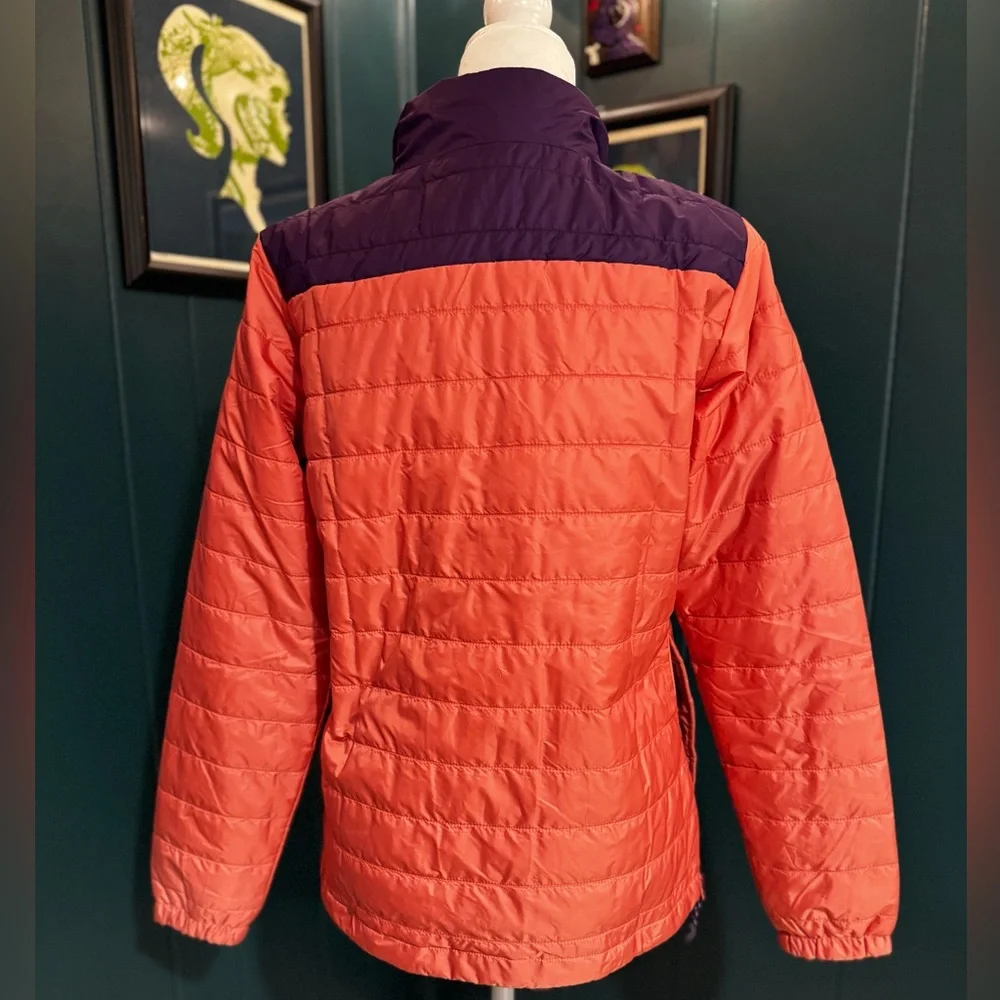 Women's Purple and Pink Ski Jacket - Picture 3 of 12